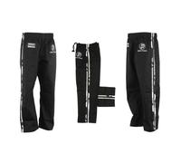 Krav Maga Combat Noir W/2bandes Urban Camouflage-Coton 180 cm