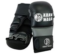 Krav Maga Noir Entraînement et Grappling Shooto Gant - 7oz - Nouveau - Noir, L-XL