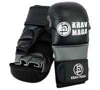 Krav Maga Noir Entraînement et Grappling Shooto Gant - 7oz - Nouveau - Noir, S/M