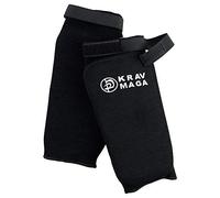 Krav Maga Noir Lourd Eva Fourreau Élastique Protège Tibias - Noir, X-Large