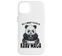 Krav Maga Panda Tout ce Que Je Veux Faire C'est Un Ours Mignon Coque pour iPhone 14 Plus