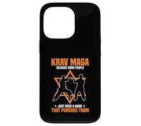 Krav Maga Parce Que Certaines Personnes Ont Juste Besoin d'un Coup de Main Coque pour iPhone 13 Pro