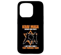 Krav Maga Parce Que Certaines Personnes Ont Juste Besoin d'un Coup de Main Coque pour iPhone 15 Pro
