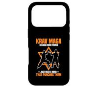 Krav Maga Parce Que Certaines Personnes Ont Juste Besoin d'un Coup de Main Coque pour iPhone 17 Pro