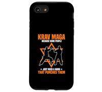 Krav Maga Parce Que Certaines Personnes Ont Juste Besoin d'un Coup de Main Coque pour iPhone SE (2020) / 7/8