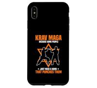 Krav Maga Parce Que Certaines Personnes Ont Juste Besoin d'un Coup de Main Coque pour iPhone XS Max