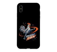 Krav Maga Robot Coq Chasseur d'autodéfense Coque pour iPhone XS Max