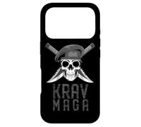 Krav Maga Skull MMA Combat Self Defense Coque pour iPhone 17 Pro