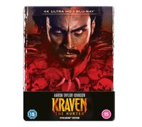 Kraven The Hunter 4K UHD Steelbook (4K UHD Blu-ray) Aaron Taylor-Johnson