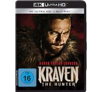Kraven the Hunter – Aaron Taylor-Johnson – 4K Ultra HD + Blu-ray