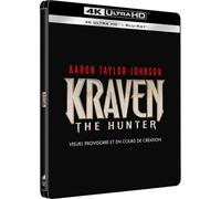 Kraven The Hunter – 4K Ultra HD + Blu-ray – Édition limitée – SteelBook