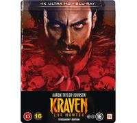 Kraven The Hunter Steelbook (4K UHD Blu-ray) Aaron Taylor-Johnson Ariana Debose