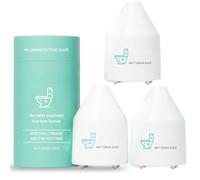 Krazy Clean Toilet Cleaner,r, Automatic Cistern Toilet Bowl Cleaner, Heavy Duty Limescale & Stain Remover, Deodorizing Long-Lasting Cistern Blocks for Toilet Freshness (3pcs)