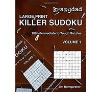 Krazydad Large Print Killer Sudoku Volume 1