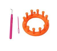 KRDPMV Kit de cadre pour chapeaux, cadres ronds à tricoter avec outil pour la sélection du cadre et épingle, ensemble de petits cadres à tricoter, parfaits