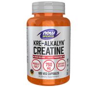 Kre Alkalyn Créatine 120 Gélules Végétales 750 Mg Par Now Foods