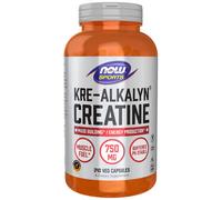 Kre-Alkalyn Créatine 750mg 240 Capuchons Par NOW Foods