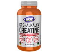 Kre-Alkalyn Créatine 750mg 240 Capuchons Par NOW Foods