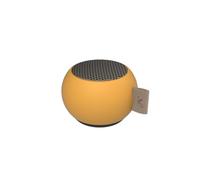 KREAFUNK aGO Mini Enceinte Bluetooth Portable - Mini Enceinte sans Fil Compacte, Son Puissant 3w, Autonomie 10h, Design Scandinave, Idéale Voyage, Maison & Outdoor (Mango Burst)