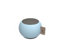 KREAFUNK aGO mini Enceinte Bluetooth Sans Fil 3W - Mini format, Portable, IPX3, Batterie longue autonomie -bleu