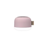 KREAFUNK aLIGHT Lampe LED + Enceinte Bluetooth 3W - Lumière d'ambiance, Sans fil, Portable, Batterie rechargeable -rose