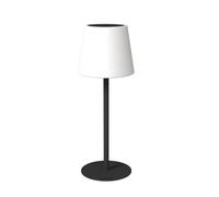 KREAFUNK ARC Lampe LED Tactile - Portable, recharge solaire & USB-C, jusqu'à 24 heures d'autonomie, 2 hauteurs possibles, éclairage d'ambiance -Noir
