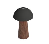 KREAFUNK Bello Lampe LED Tactile - Portable, 50 heures d'autonomie, contrôle tactile, design compact 120x196 mm, éclairage ambiance -Bois Clair