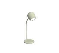 KREAFUNK ellie Lampe + Enceinte Bluetooth + Chargeur sans fil 10W - Qi, LED dimmable, Micro intégré, Design premium -vert