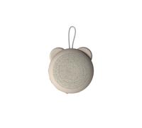 KREAFUNK Roar Enceinte Bluetooth Enfant - Sans fil, design ludique, son clair, portable, batterie longue autonomie -beige