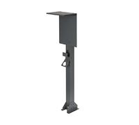 Kreainvent Support Universel de Haute Qualité pour Borne de Recharge en Aluminium avec Toit et Porte-câble EV