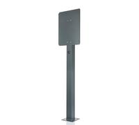 Kreainvent Support universel de haute qualité pour wallbox en aluminium. Poteau de support pour stations de charge pour véhicules électriques