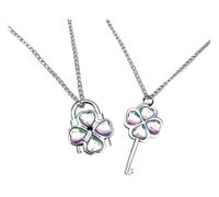 KREATIONS Anime Shugo Chara Hinamori Amu Cosplay Dumpty Key Humpty Lock Pendentif Collier, Klein, Métal non précieux, Pas de gemme