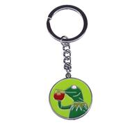KREATIONS Kermit Porte-clés en forme de grenouille Motif thé Meme Creative, 1, S