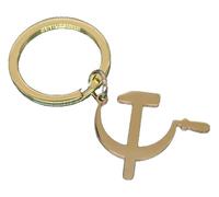 KREATIONS Porte-clés marteau et faucille, or, S