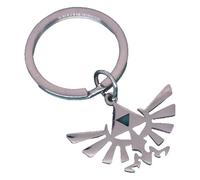 KREATIONS Porte-clés Zelda en acier inoxydable, Couleur de l'acier :, S