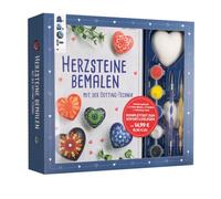 Herzsteine bemalen mit der Dotting-Technik | Maja Condamin Maja CondaminMaja Condamin (Auteur)