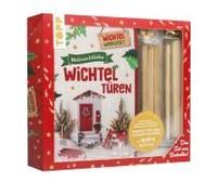 Kreativ-Set Weihnachtliche Wichteltüren. Anleitungsbuch + Material. Set Zum Buch