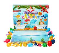 KreativeKraft Calendrier de L'Avent 2024 Enfant Animaux Canard Jouet Bain (Bain)