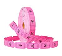 KreativeKraft Jeu de Bingo Adulte, Jeux de Société ou Accessoires avec Jetons Loto, Carton Loto, Ticket Tombola et Marqueur, Jeu d'Ambiance Famille (Raffle Rose)