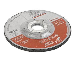 Kreator 03070320 Jeu de 3 Disques à ébarber de métal Ø 125 mm