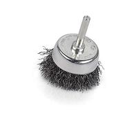 Kreator 03150102 Brosse rotative abrasive Ø 50 mm Rouge