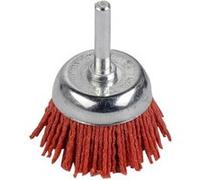 Brosse métallique GENERIQUE Kreator - Brosse Métallique Rotative Corindon Soucoupe Ø 50 Mm