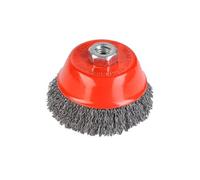 Kreator - Brosse Métallique Rotative Soucoupe Ø 100 Mm Pour Meuleuse