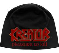 Kreator - Casquette "Pleasure To Kill" pour homme/femme unie RO6177 (Taille unique) (Noir)