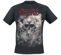 Kreator Gods of Violence-Skulls Homme T-Shirt Manches Courtes Noir L