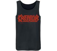 Kreator Hate Über Alles Logo Homme Débardeur Noir 100% Coton Regular/Coupe Standard