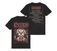 Kreator Krushers of The World Vintage Cover Homme T-Shirt Manches Courtes Noir XL