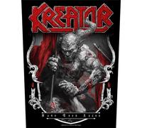 Kreator - Patch "Hate Uber Alles" RO11435 (Taille unique) (Noir/Rouge/Gris)