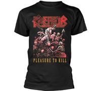 Kreator - "Pleasure To Kill" T-shirt Homme/Femme Unie PH1693 (3XL) (Noir)