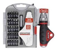 Kreator - Porte-Embouts En Coffret Avec 20 Embouts De Vissage (25Mm) G